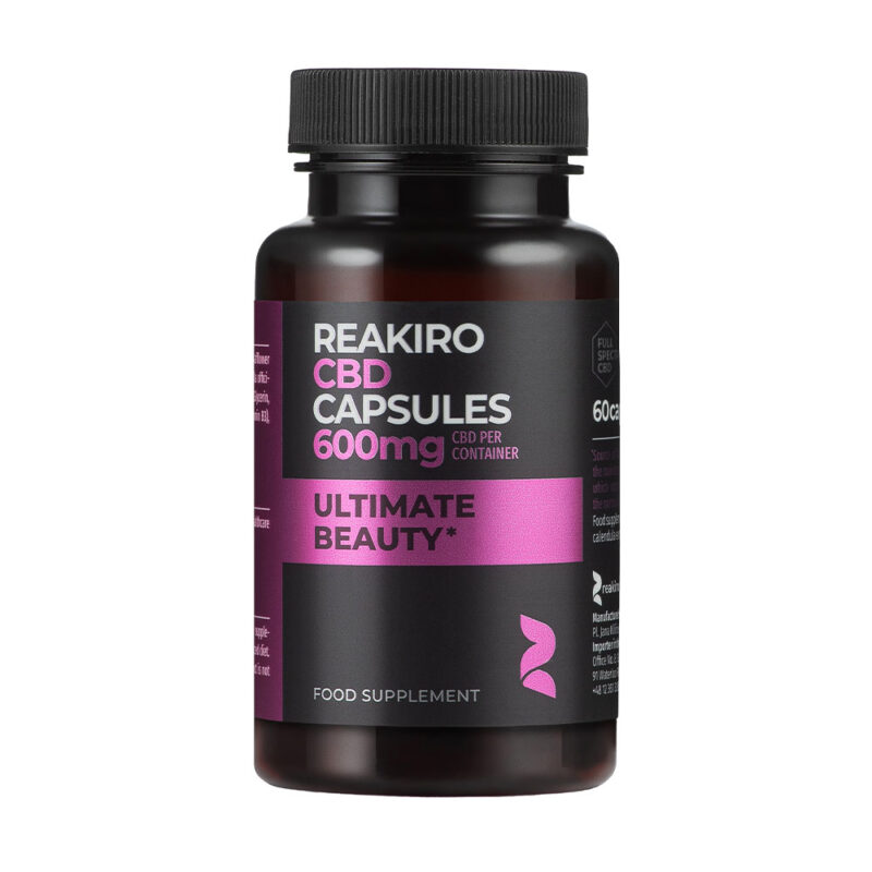 Ultimate Beauty CBD kapsule 600 mg